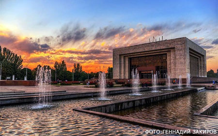 История города Бишкек (Пишпек, Фрунзе) в фотографиях