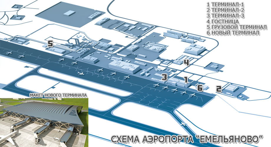 Аэропорт Емельяново Красноярск схема