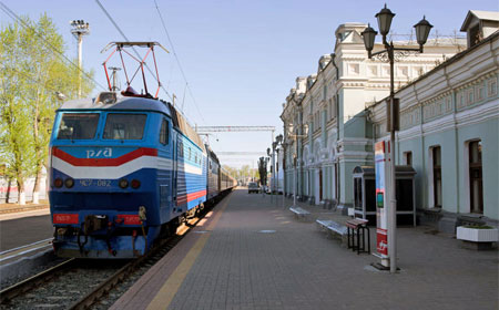 Рижский вокзал Москва